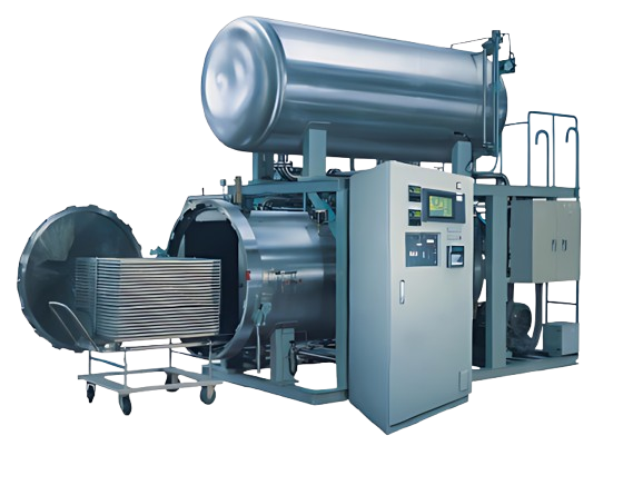Pharmaceutical Sterilizer - Hot Water Storage Type