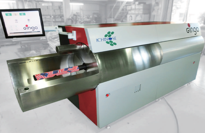 Ichinose Ginga Spiral Digital Printer for Socks T-Shirts Tubular Garments