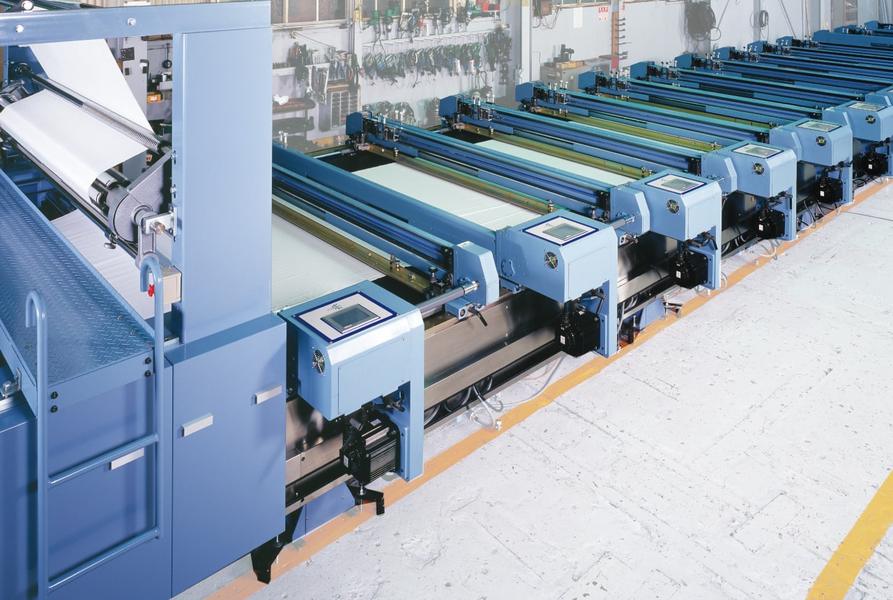 Ichinose S-7000 Automatic Flat Screen Printing Machine Textile Fabric High Precision
